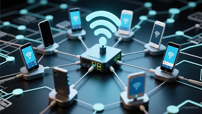 Meerdere apparaten verbonden