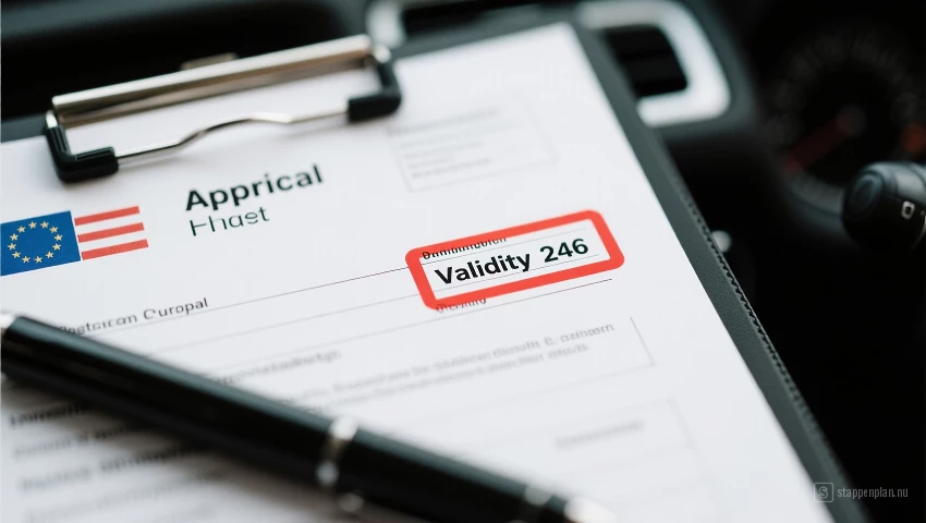 Taxatierapport met geldigheidsdatum.