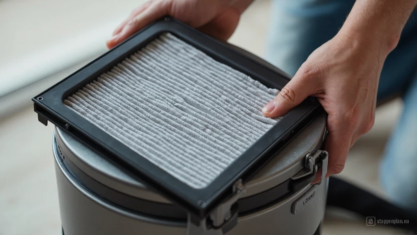 Filter wordt vervangen