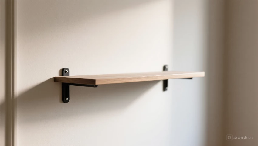 Plank stevig op beugels