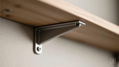 Detailopname van de bevestiging