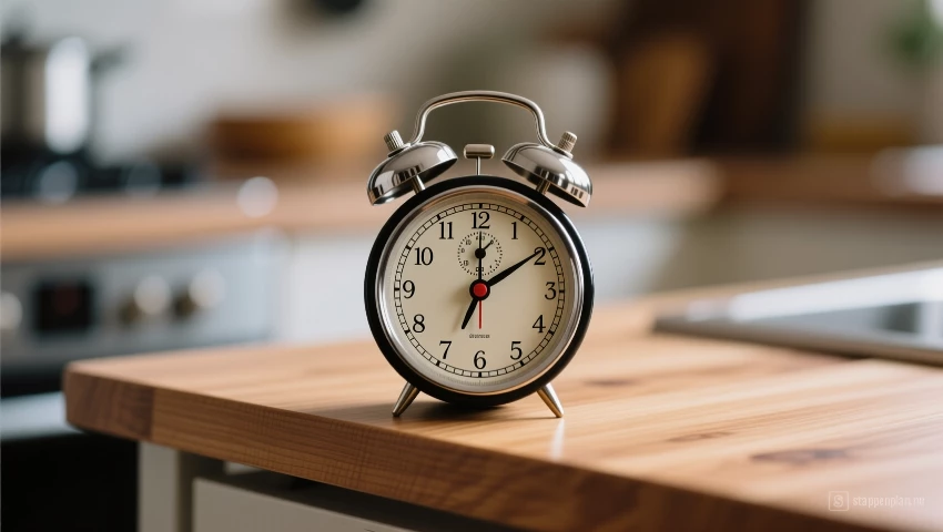 Klassieke timer ingesteld op 25 minuten.