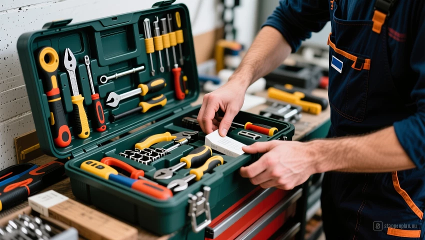 Organiseren van gereedschap.