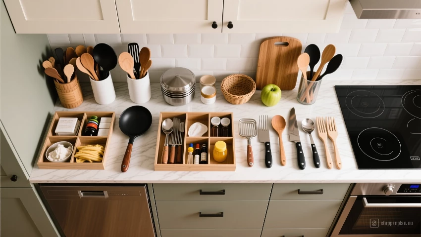 Een overzicht van gekategoriseerde items.