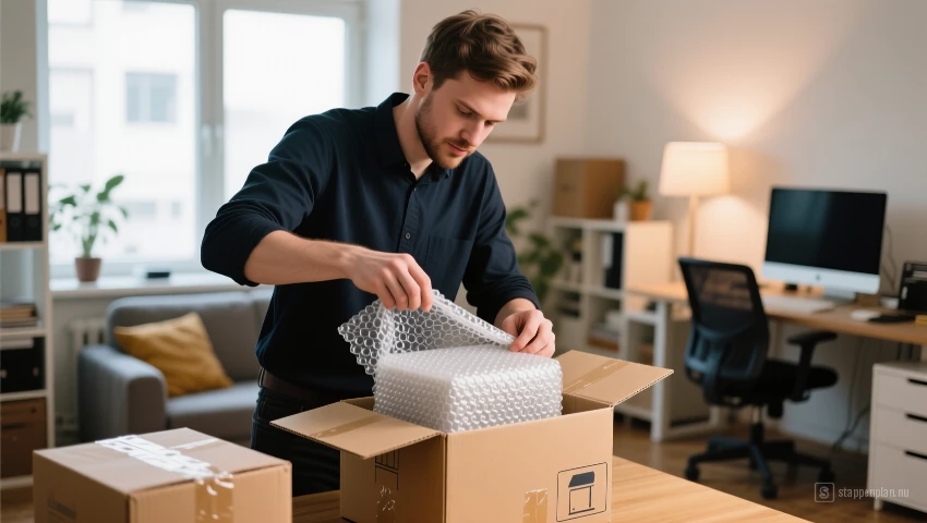 Item verpakken voor verzending