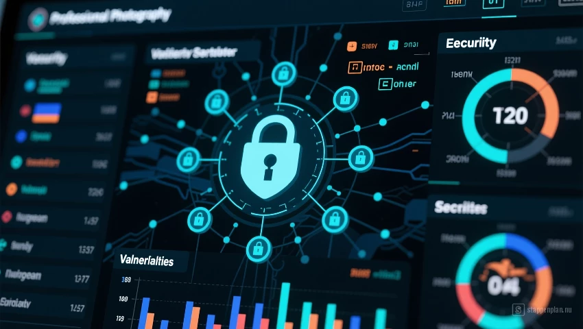 Dashboard visualiseert security posture