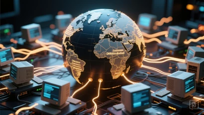 Wereldwijd netwerk van computers die domeinnamen vertalen.