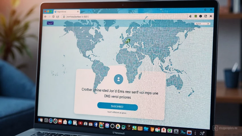 Succesvol DNS verificatie bericht.