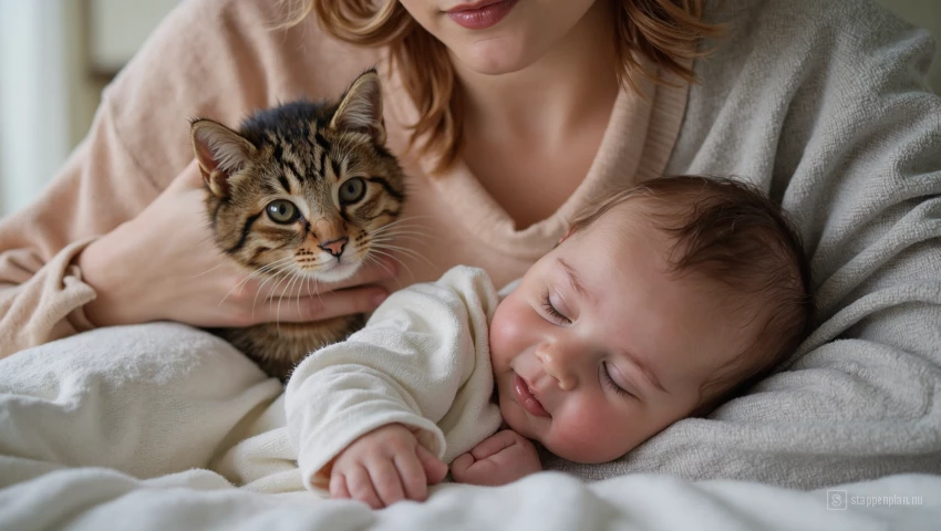 Ouder die een veilige omgeving creëert.