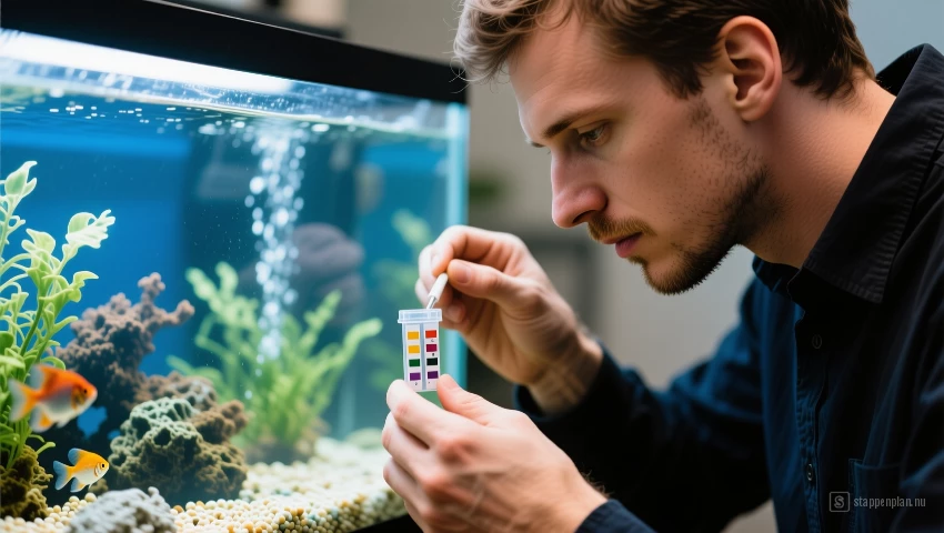 Persoon test waterparameters