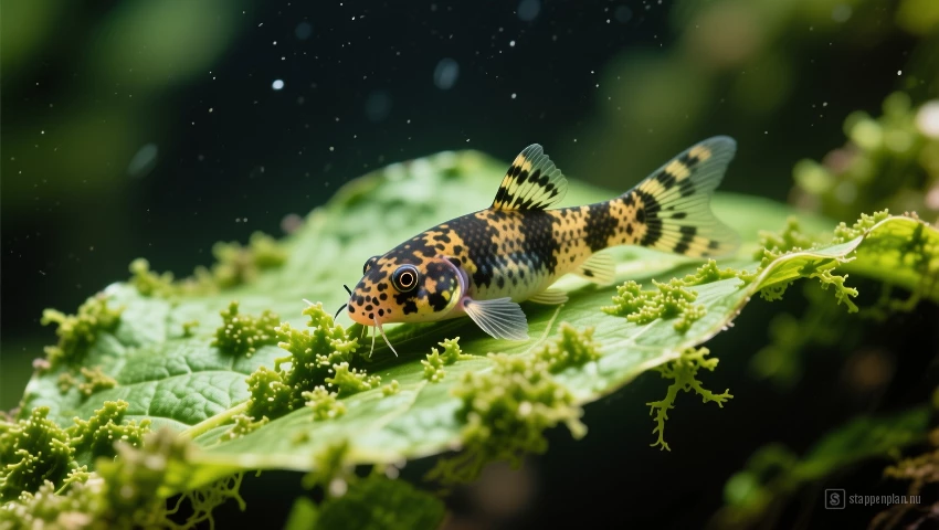 Otocinclus katvis die alg eet