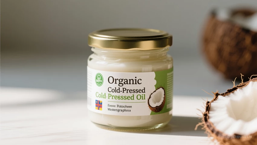 Pot biologische kokosolie