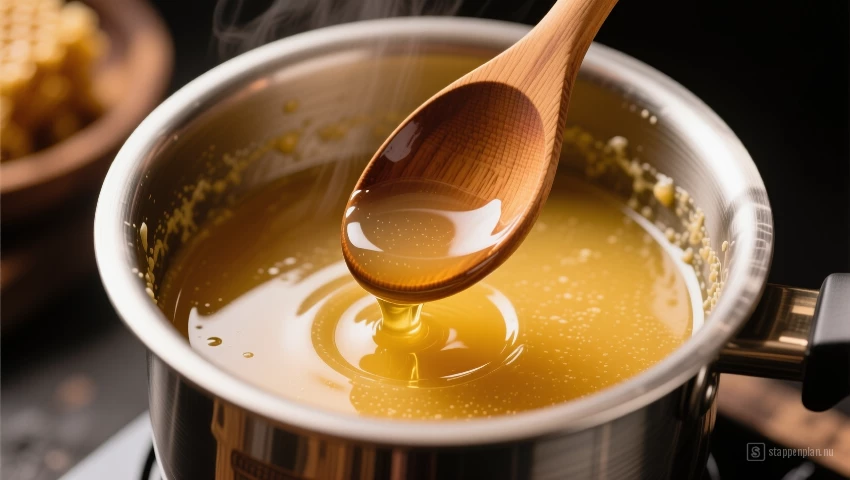 Roeren van de ingrediënten