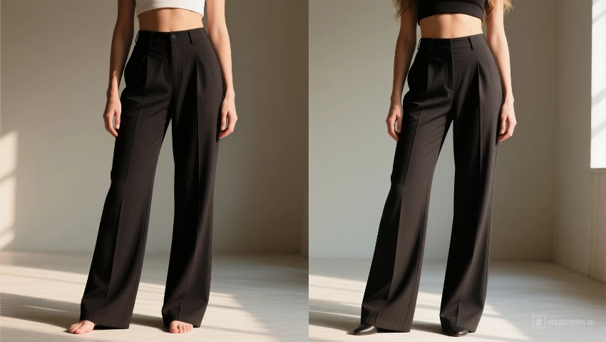 Vergelijking broeken met verschillende lengtes