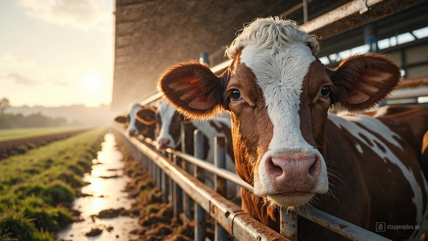 Geïntegreerd mistingsysteem op boerderij