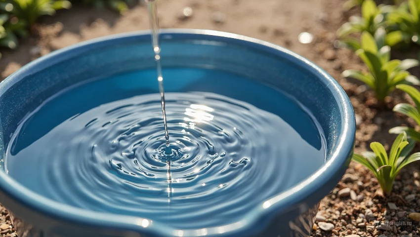 Emmer in de schaduw.