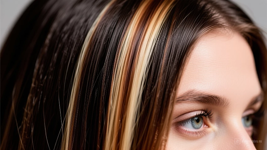 Close-up highlights die lichter worden.