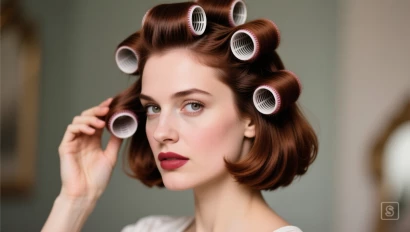 Klassiek kapsel creëren met haarrollers