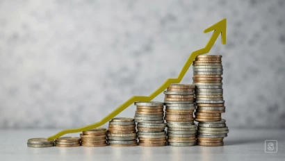 Grafiek die de inflatie laat zien.