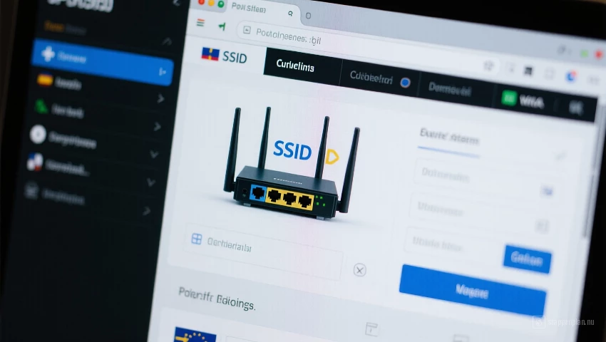 Unieke SSID in router instellingen
