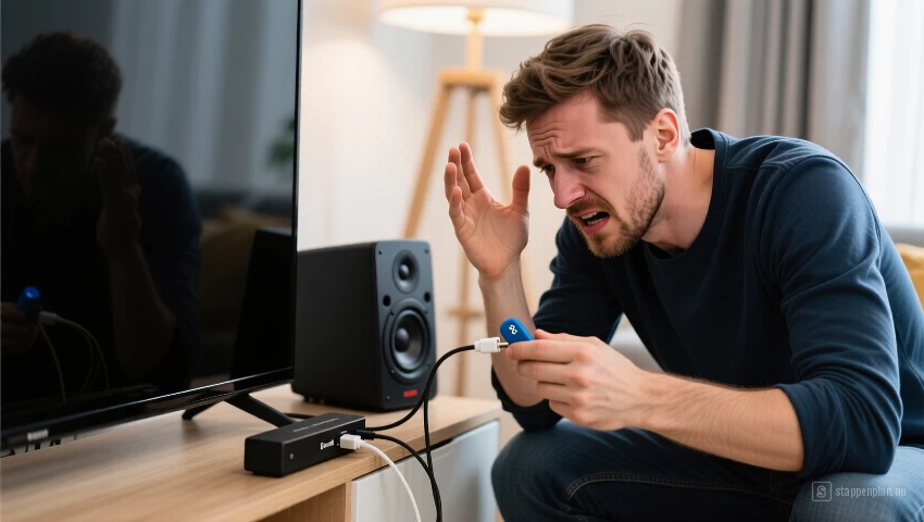 Man lost probleem op