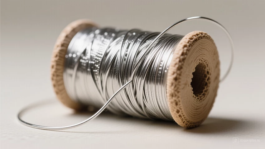 Spoel draad en geknipte draad