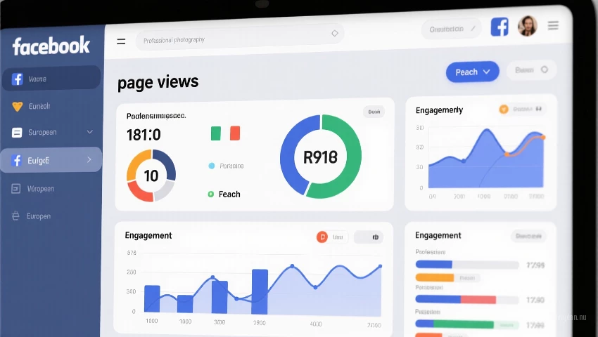 Duidelijk Facebook metrics dashboard