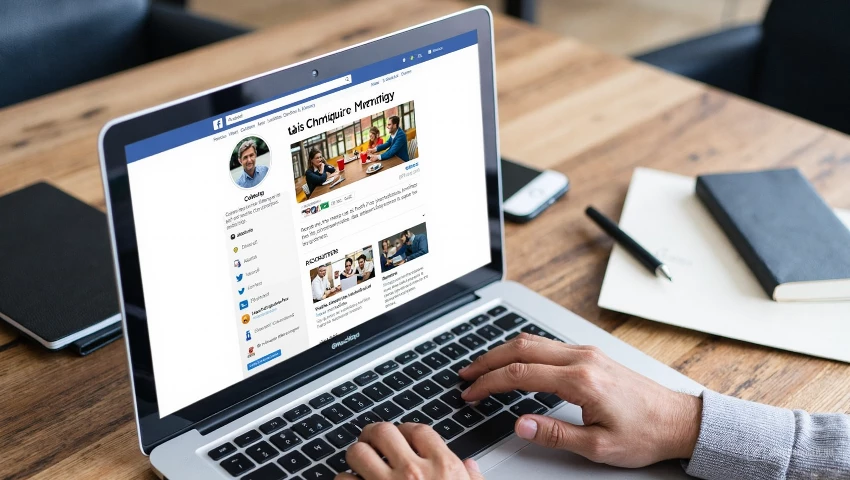 Screenshot Facebook marketing strategie document