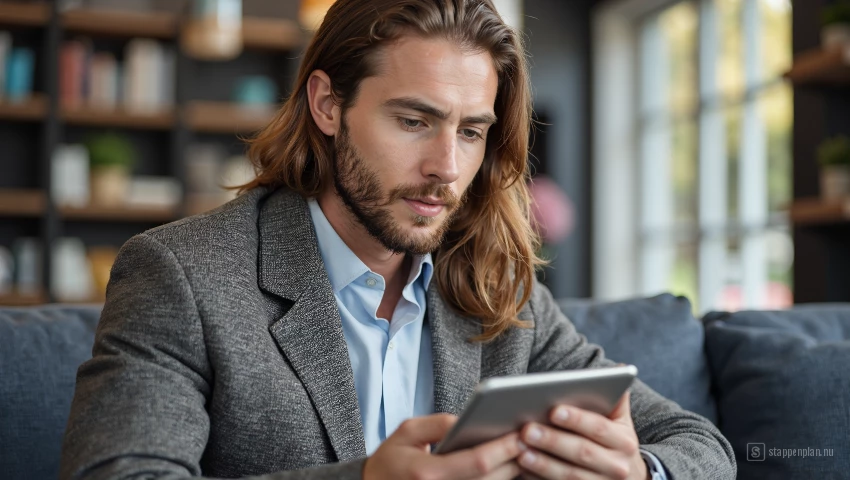 Man die Facebook zoekmachine zichtbaarheid op tablet instelt