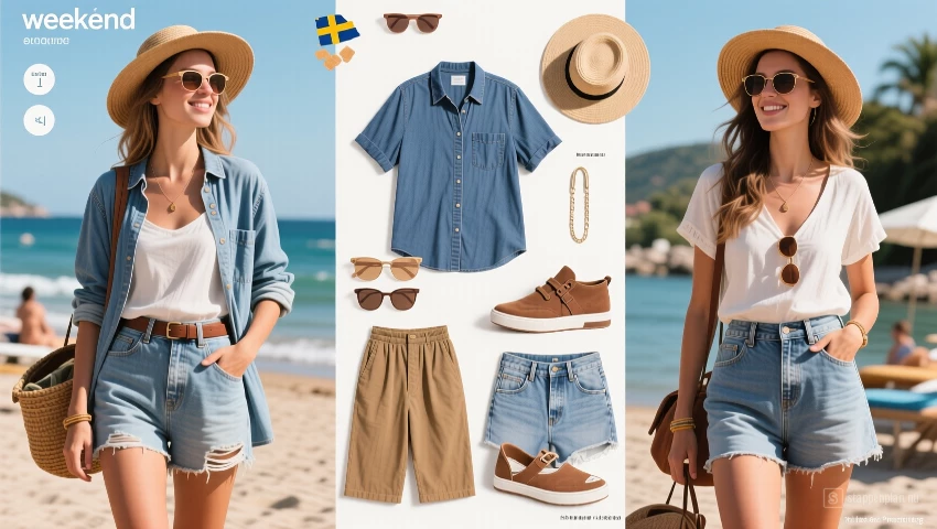 Moodboard voor een weekendje weg