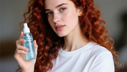 Vrouw met toner