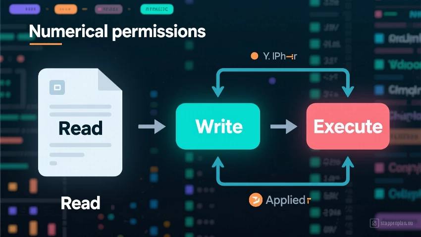 Digitale illustratie van rechten berekening
