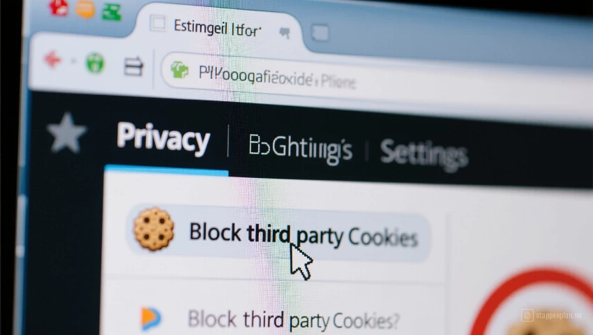 Dichtbij optie om cookies te blokkeren.