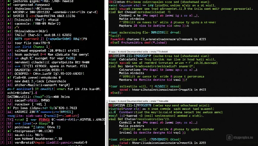 Collectie screenshots van chmod voorbeelden